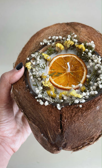 Coconut soy wax Candle #02